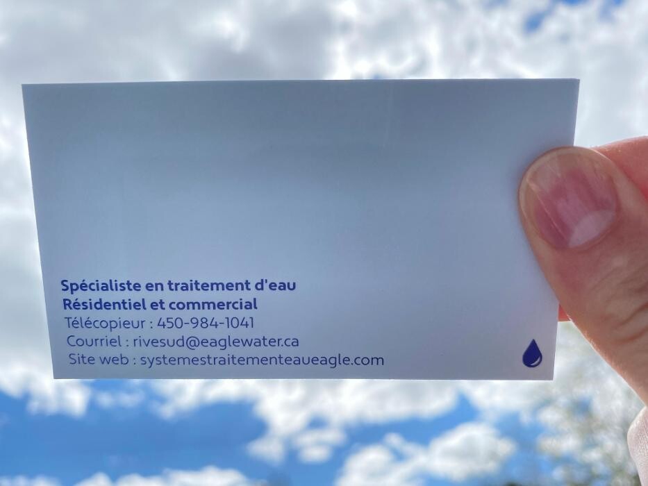 Images Les Systèmes d'Eau Eagle Rive-Sud Inc.