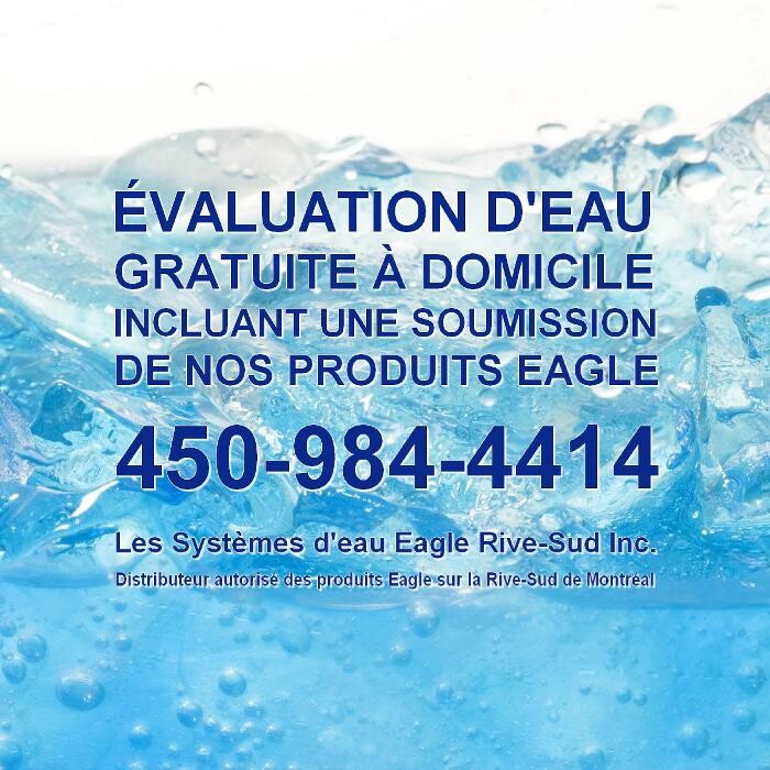 Images Les Systèmes d'Eau Eagle Rive-Sud Inc.