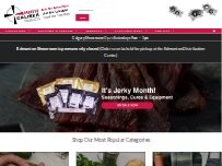 Website Screenshot High Caliber Products
