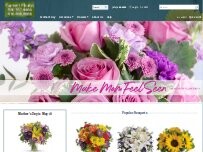 Website Screenshot Garrett Florist