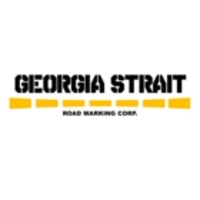 Georgia Strait Road Marking Corp Logo