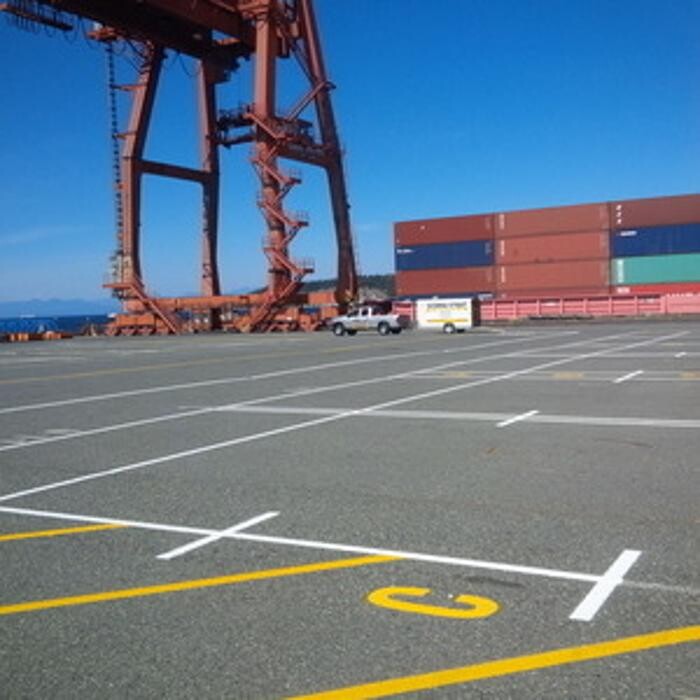 Images Georgia Strait Road Marking Corp