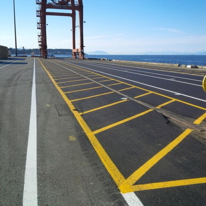 Images Georgia Strait Road Marking Corp