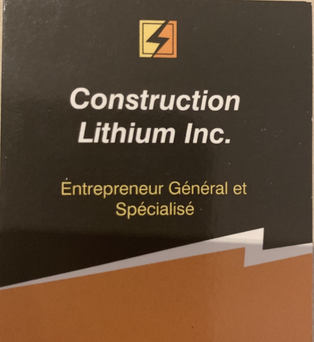 Lithium Construction Inc. Logo