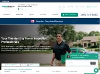 Website Screenshot HouseMaster Serving Thunder Bay - CLOSED