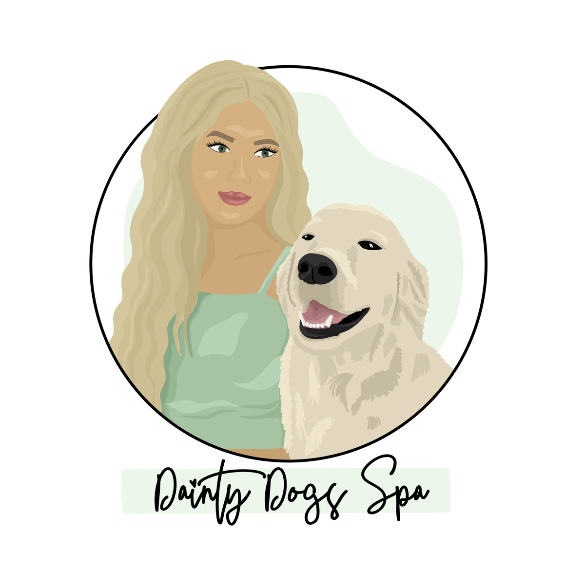Dainty Dogs Spa Ltd. Logo