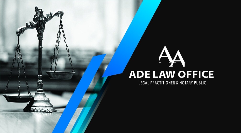AA ADE LAW OFFCE Logo