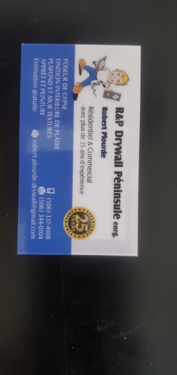 Images R&P Drywall Péninsule enrg