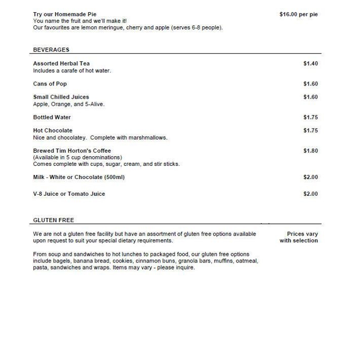 Images Sandwiches'N More Lunch & Catering Co. Ltd.