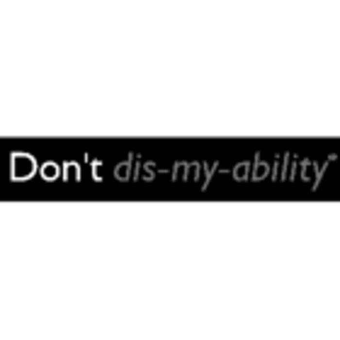 Don't dis-my-ability Logo