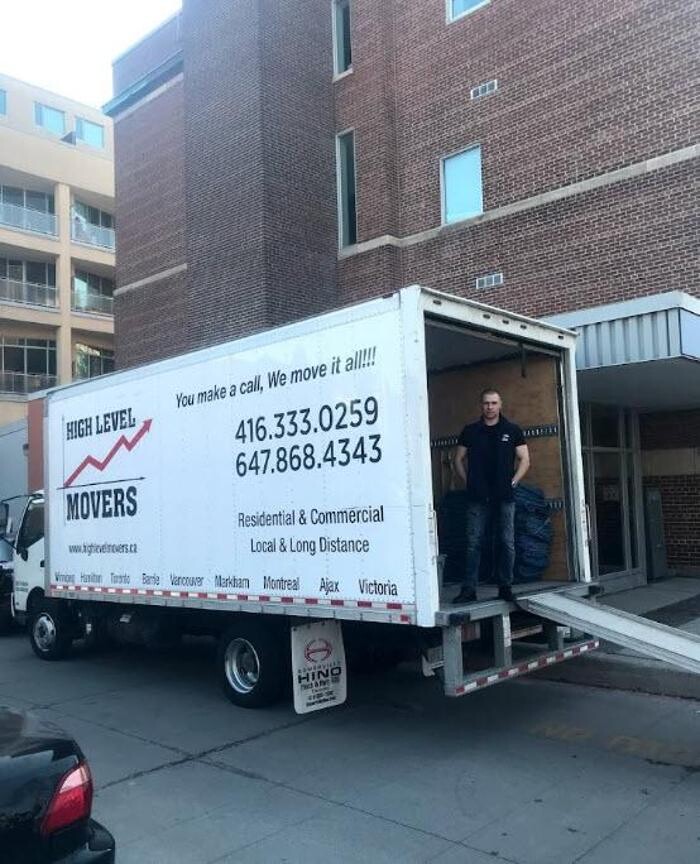 Images High-Level Movers Toronto Moving Company