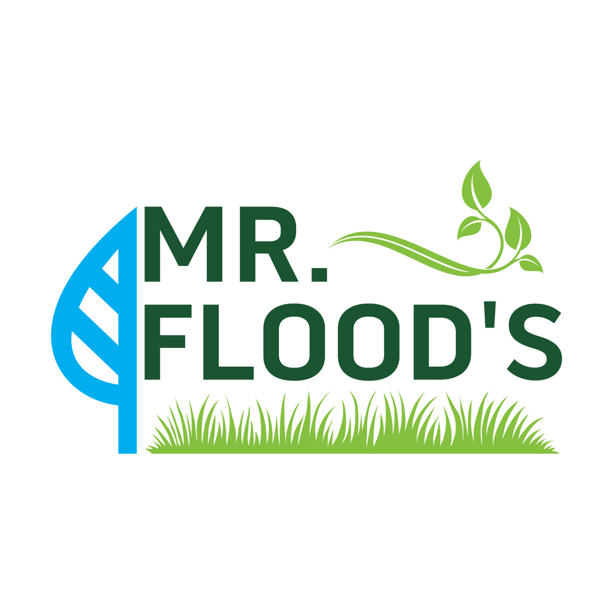 MrFloods Lawn & Garden Logo