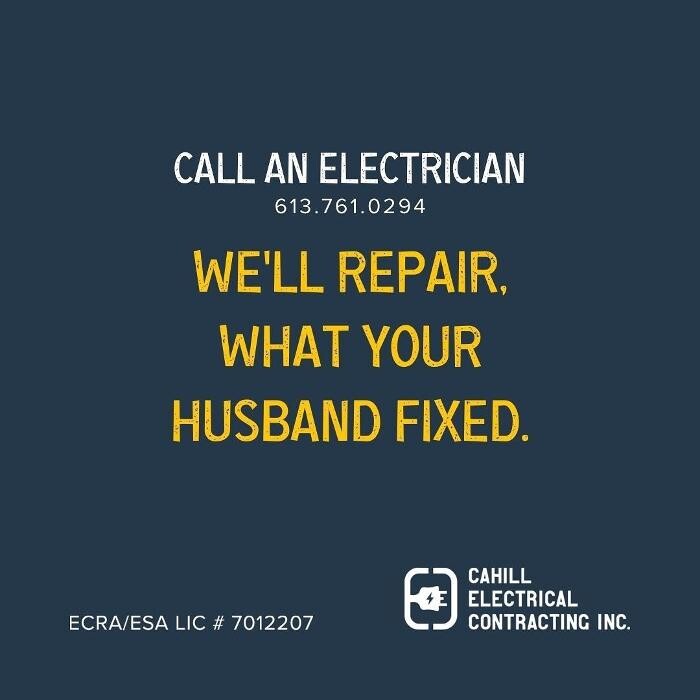 Images Cahill Electrical Contracting