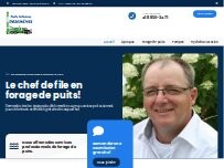 Website Screenshot Puits Artésiens Deschênes Inc
