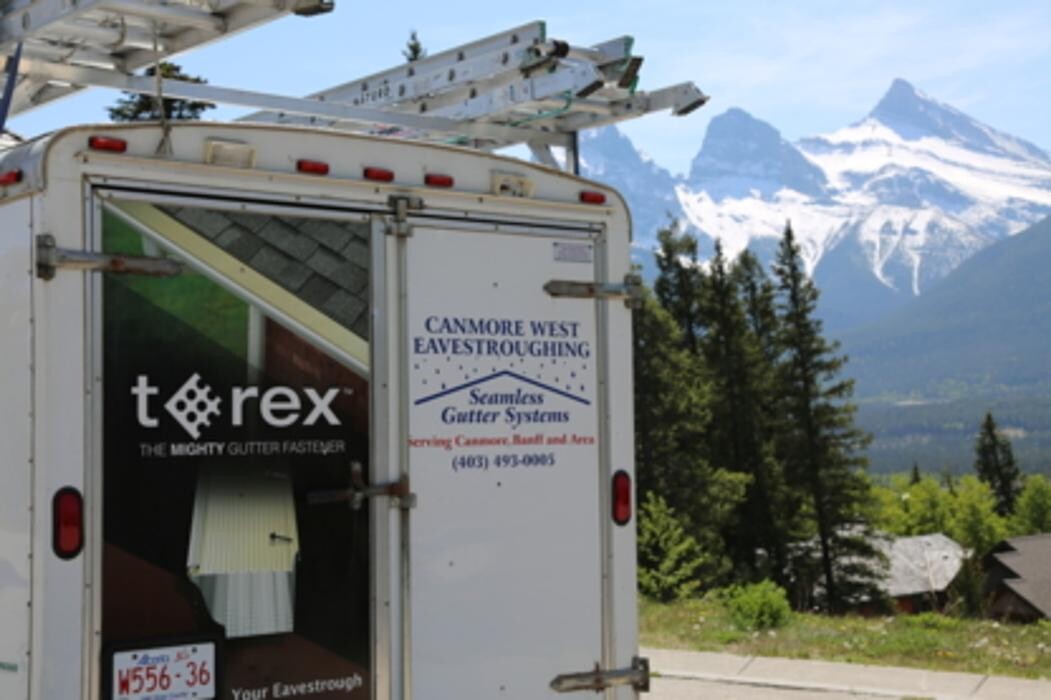 Images Canmore West Eavestroughing