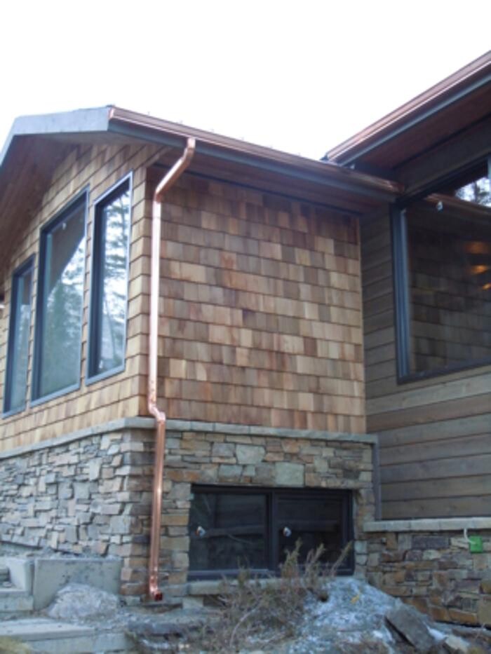 Images Canmore West Eavestroughing