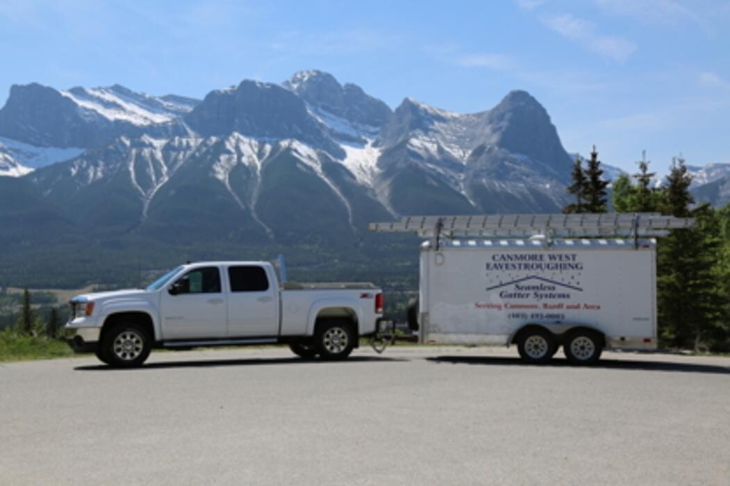 Images Canmore West Eavestroughing