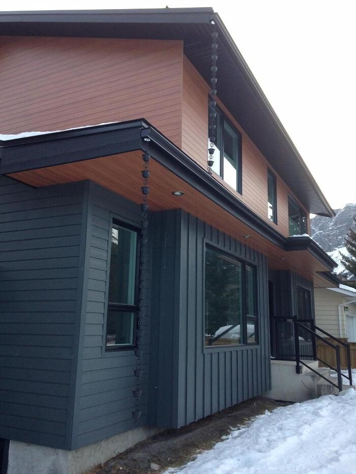 Images Canmore West Eavestroughing