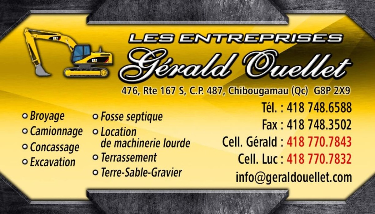Images Entreprises Gérald Ouellet