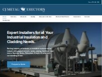 Website Screenshot C J Metal Erectors Ltd.