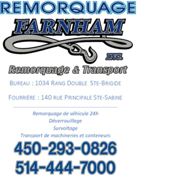 Images Remorquage Farnham Inc