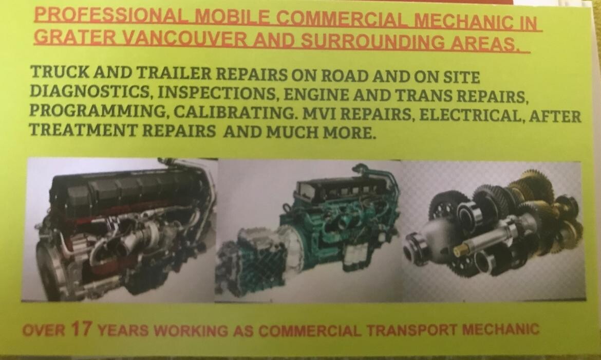 Images F&A Commercials Truck and Trailer Mobile Mechanic