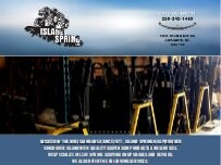 Website Screenshot Island Spring Ltd