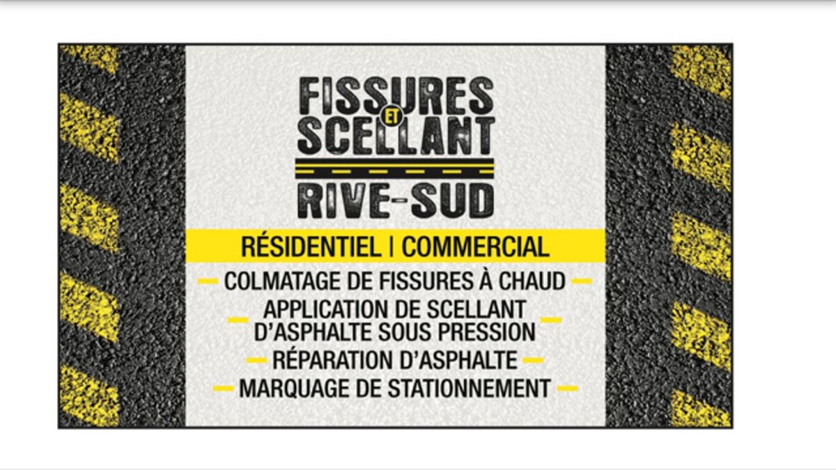 Images Fissures et Scellant Rive-Sud