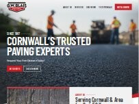 Website Screenshot G.W. Blais Paving Limited