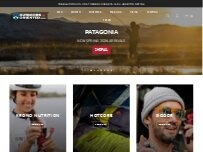 Website Screenshot Outdoors Oriented