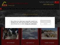 Website Screenshot Carrière D'Acton Vale Ltée
