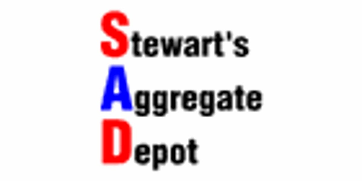 Stewart's Aggregate Depot Logo