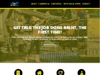 Website Screenshot Fred's Paving Co Ltd