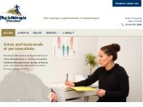 Website Screenshot Physiothérapie Chaumont - Anjou
