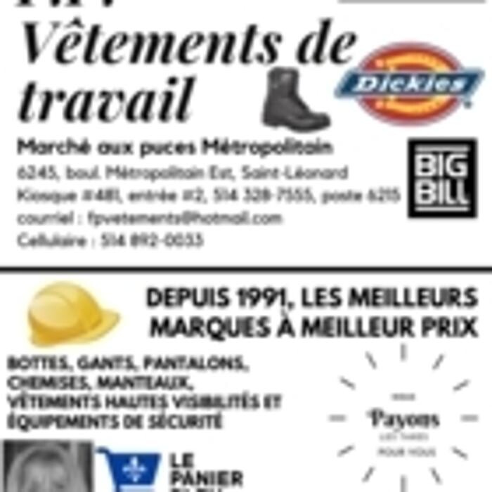 Images F.P Vêtements de travail