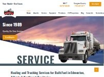 Website Screenshot Bassett Petroleum Distributors Ltd