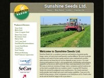 Website Screenshot Sunshine Seeds Ltd