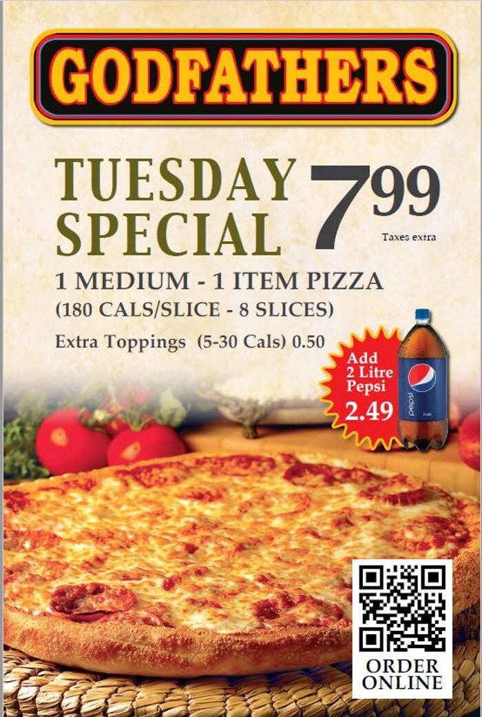 Images Godfathers Pizza - Delhi