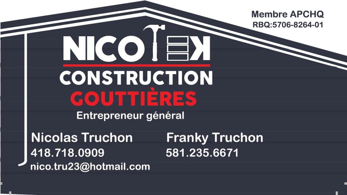 Images Construction et Gouttières Nicotek