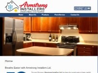Website Screenshot Armstrong Installers