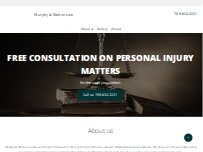 Website Screenshot Murphy & Watton