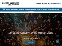 Website Screenshot Jacobs Welding Ltd