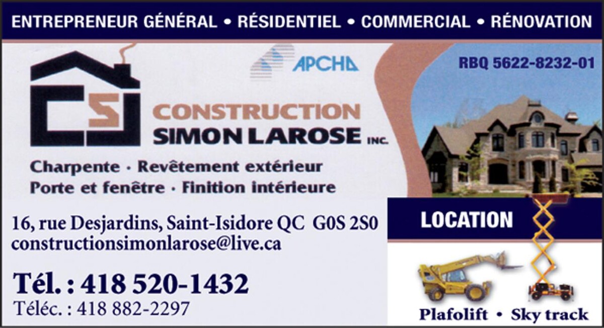 Images Construction Simon Larose Inc