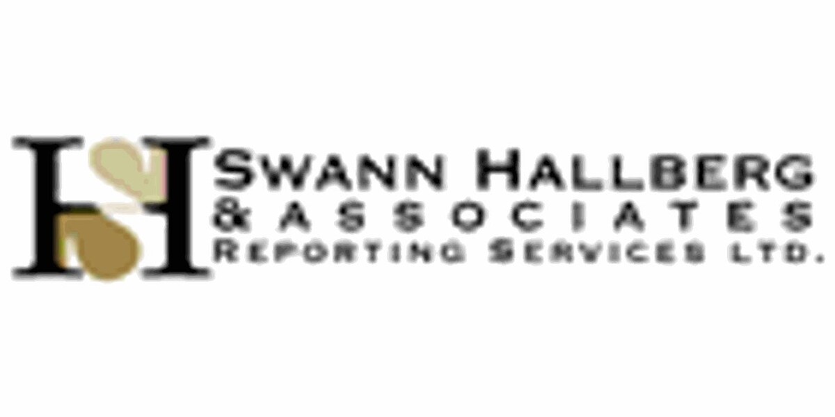 Swann Hallberg & Associates Reporting Services Ltd Logo