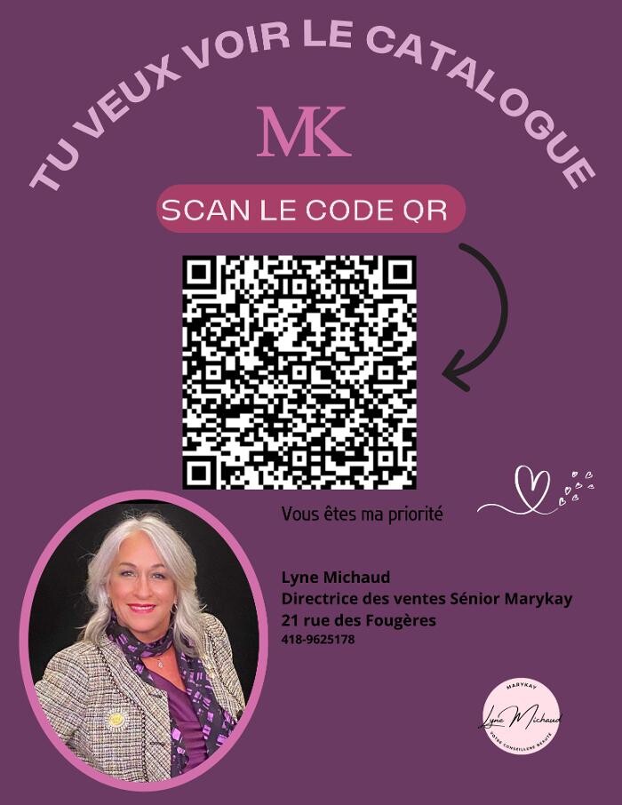 Images Lyne Michaud Directrice des Ventes Indépendantes Mary Kay