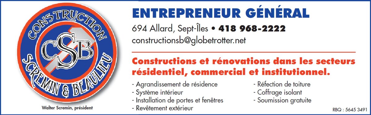 Images Construction Scremin et Beaulieu