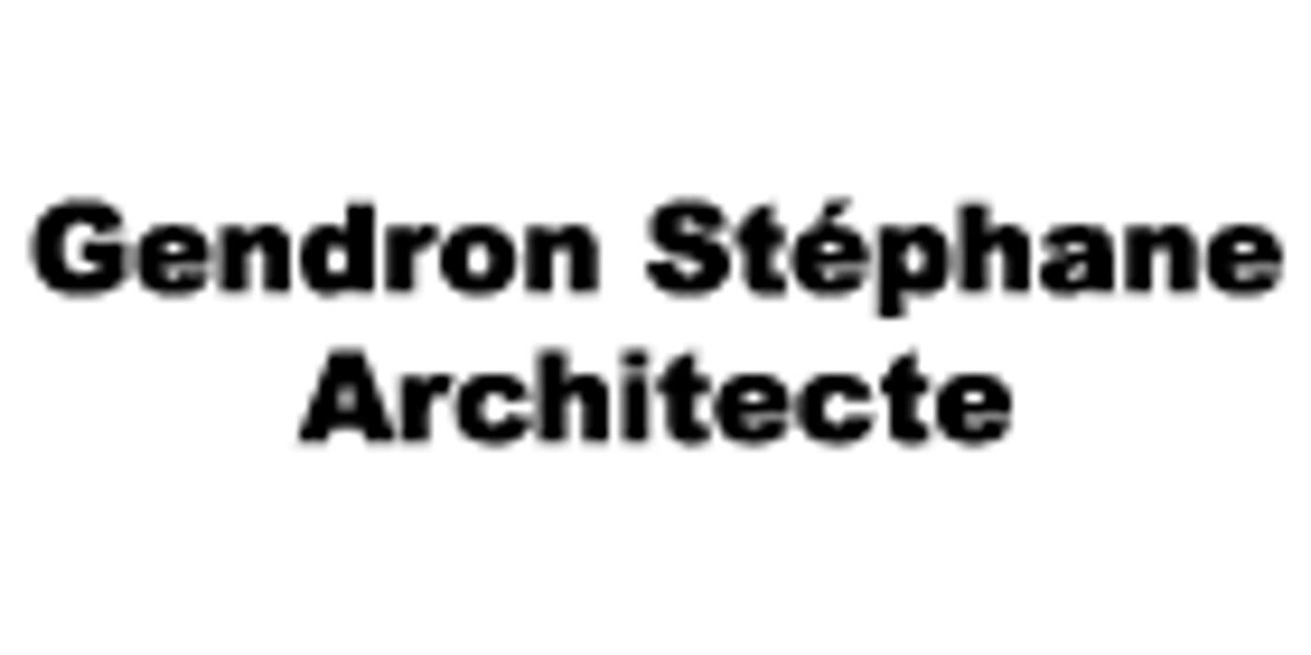 Gendron Stéphane Architecte Logo