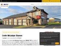 Website Screenshot NAPA AUTOPRO - Centre Mecanique Shannon