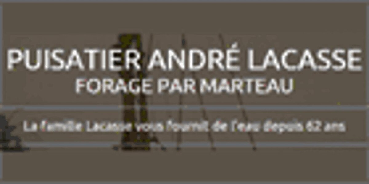 Puisatier André Lacasse Logo