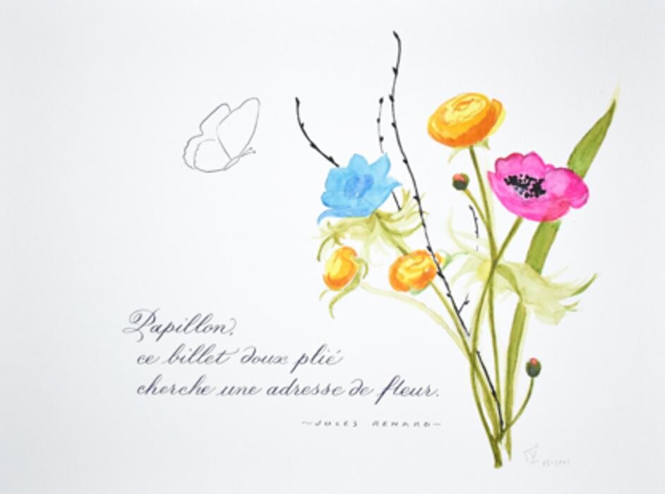 Images Yolande Lessard Calligraphe